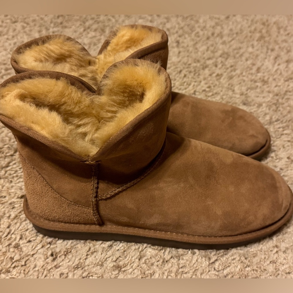 Kirkland Tan Shearling Boots